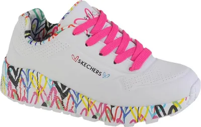 Produktbild von Skechers Uno Lite 314976L-WMLT, Sneaker, für Mädchen, Weiß