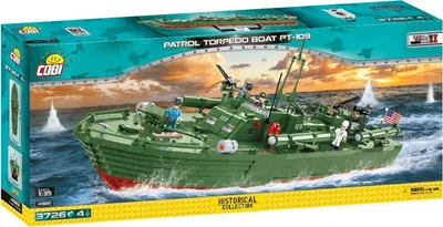 Produktbild von Cobi 4825 - Konstruktionsspielzeug - Patrol Torpedo Boat PT-1