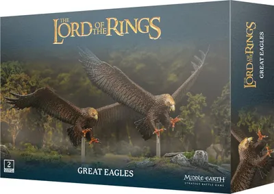Produktbild von Brettspiel The Lord of the Rings - Middle-Earth Strategy Battle Game: The War of the Rohirrim - Great Eagles (2 Figuren)