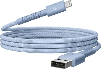 Produktbild von Fresh 'n Rebel FlexWave, 2 m, Lightning, USB A, Männlich, Männlich, Blau
