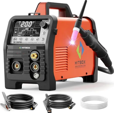 Produktbild von WIG-Schweißmaschine, Dualmodus, digitales Display, TIG200PRO, 220V