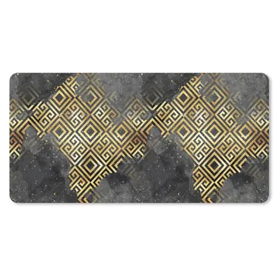 Produktbild von MuchoWow® Mauspad Mousepad Gold - Marmor - Muster 60x30 cm - Mousepads - Maus Mat - Pad - Mausunterlage - Nachhaltig