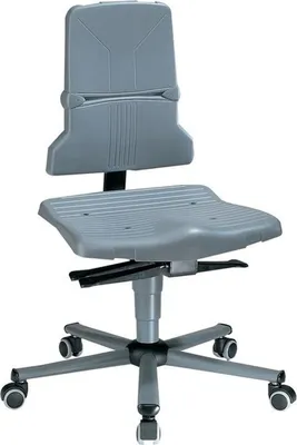 Produktbild von Bimos Arbeitsdrehstuhl Sintec B mit Rollen und Sitzneigung Sitz-Höhe 430-580mm - S9813 -1000