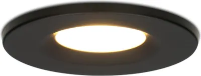 Produktbild von hoftronic LED Einbaustrahler 6W 650lm 2700K IP65 Schwarz