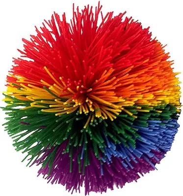 Zdjęcie produktu dla Miękka piłka Sensory Toys Go Bounce - Multi - duża (średnica 10 cm)