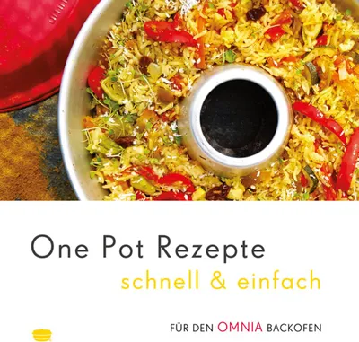 Produktbild von OMNIA Kochbuch- One Pot Rezepte - 64 Seiten Rezeptbuch Campingbackofen