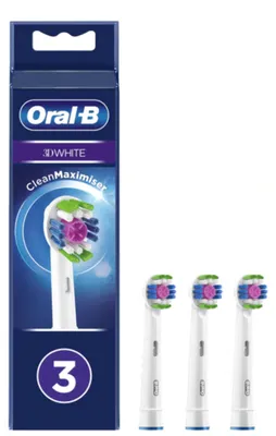 Productafbeelding van Oral-B opzetborstel 3D wit 3 stuks