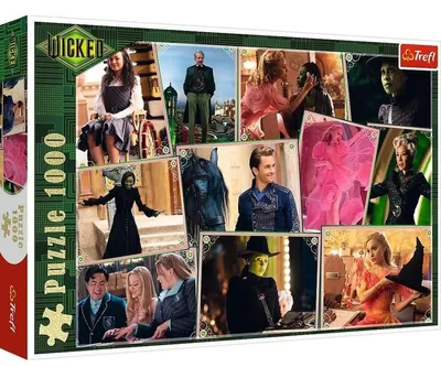 Produktbild von TREFL PUZZLE 1000 Verrückte Filmrahmen 10945