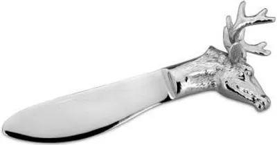 Produktbild von Buttermesser Hirsch, Edelstahl, 13 x 4 x 5 cm
