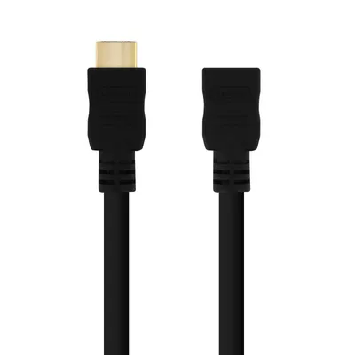Obrázek produktu pro LinQ, prodlužovací kabel HDMI samec - samice zpětné audio/video 4K 1,5 m, černý