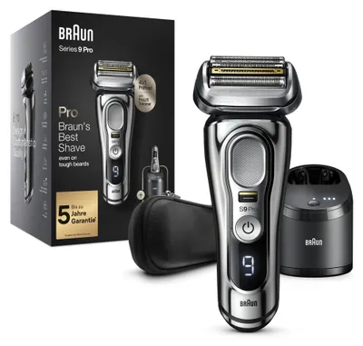 Immagine prodotto di Braun Series 9 9486CC rasoio da uomo Wet & Dry con stazione di pulizia