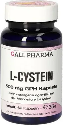 Produktbild von GALL PHARMA L-Cystein 500 mg GPH Kapseln, 60 St. Kapseln
