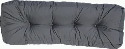 Produktbild von Rückenkissen einzeln anthrazit 120x40 cm für Palettensitzkissen Outdoor Indoor Europaletten