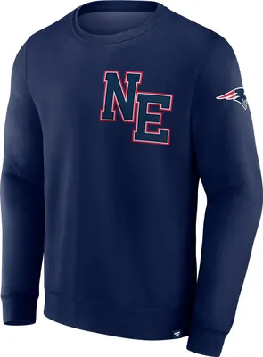 Produktbild von New England Patriots Varsity Letter NFL Fleece Pollover - S