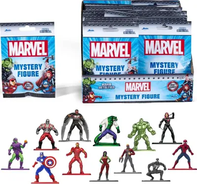 Zdjęcie produktu dla Simba Dickie Marvel Blind Pack Nanofigs, 12-sort. 253221016