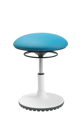 Produktbild von Topstar Kinderhocker Living Chairs Move Kids Kunstleder petrol mit Sitness, ergonomischer Sitzhocker drehbar