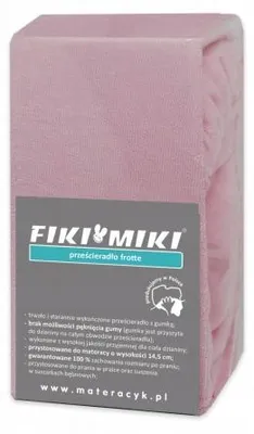 Produktbild von Fiki Miki Jersey Spannbettlaken für Babybett 90x40 cm