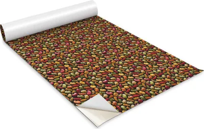 Zdjęcie produktu dla Folia samoprzylepna - Okleina meblowa - Dekoracyjna - Do mebli - Tapeta - Naklejka - Folia - Kolorowy makaron - 100 x 50 cm