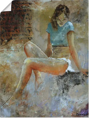 Produktbild von ARTland Poster Junges Mädchen Größe: 45x60 cm