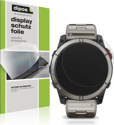 Produktbild von 6x Schutzfolie für Garmin quatix 7X matt Displayschutzfolie Folie Display Schutz dipos