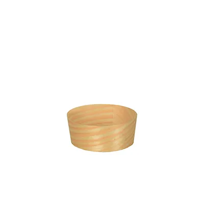 Immagine prodotto di 50 ciotole per alimenti per le dita, rotonde in puro legno Ø 5 cm - 2 cm