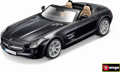 Obrázek produktu pro Bburago Mercedes-Benz SLS AMG Roadster 1:32 černá