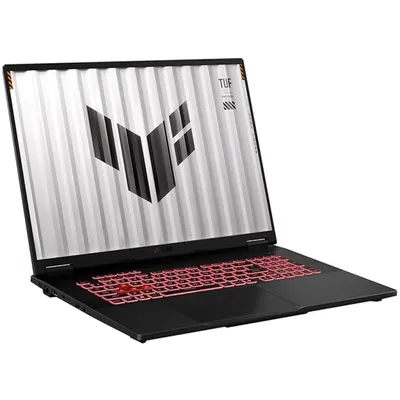 Produktbild von ASUS TUF 18 Gaming, Ryzen 7 260, (18"), 8GB DDR5-RAM, 512GB SSD, Nvidia GeForce RTX 5060, USB 4.0, Windows 11 Pro + MS Office 2024 Pro (Vollversion)