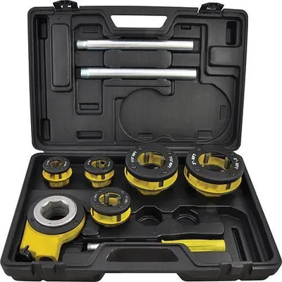 Image de Jeu de filieres Strend Pro RDS-8835, pour filetage, 7 pieces