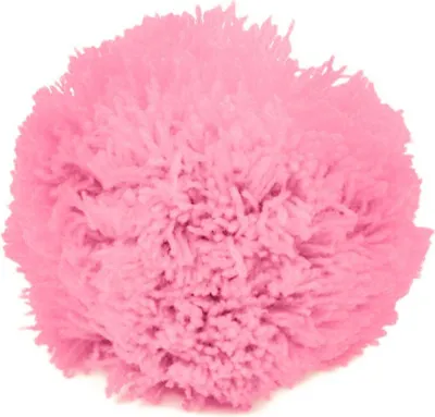 2 Bommeln / Wollbommeln / Pompons, 10cm rosa