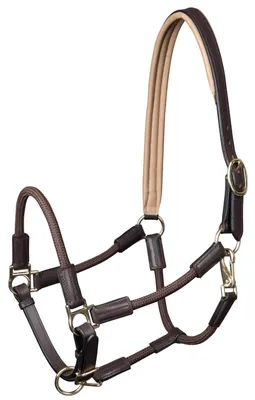 Image de Waldhausen licol Nevada marron ou noir, couleur:marron/or, taille:WB