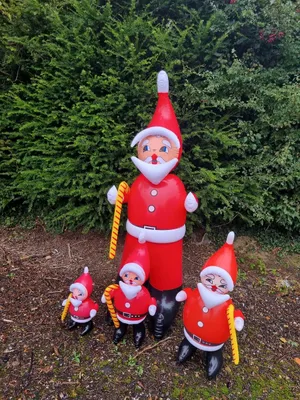 Aufblasbarer Weihnachtsmann, 200 cm, für Außendekoration