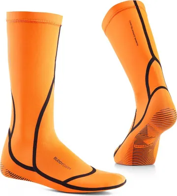 Obrázok produktu pre Buddyswim Trilaminate Warmth 2,5 mm neoprénové topánky, oranžové, veľkosť 38–39, oranžové, veľkosť 38–39