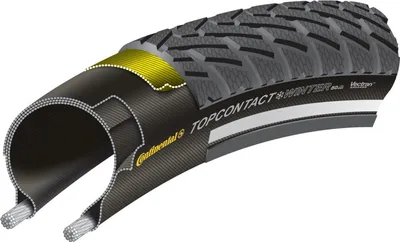 Obrázek produktu pro Continental Pneu TopContact Win Pre II, 28", Silnice, Bezdušová pneumatika, Technologie folding bead, Černá, 180 TPI (počet vláken na palec)