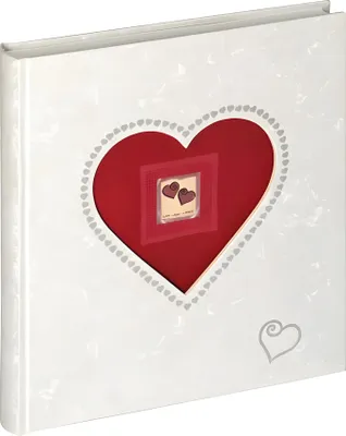 Produktbild von Walther Design Hochzeitsalbum Forever Herz 31x29cm