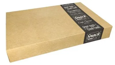 Produktbild von Transport- und Catering-Kartons "pure" eckig 8 cm x 37,6 cm x 55,7 cm "Good Food" groß