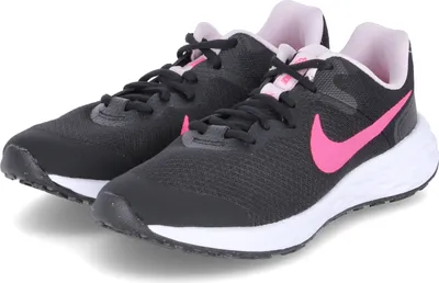 Produktbild von Nike Revolution 6 Nn (Gs) Black/Hyper Pink-Pink Foam 36