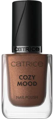 Zdjęcie produktu dla CATRICE Cozy Mood Nail Polish, Brąz, Chocaholic, Kolorujący, Połysk, Butelka, Szczotka