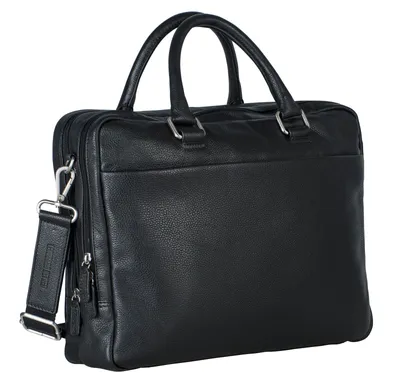 Produktbild von LEONHARD HEYDEN Henkeltasche Laptoptasche mit Laptopfach Berlin Zipped Briefcase 2 Compartments Black schwarz
