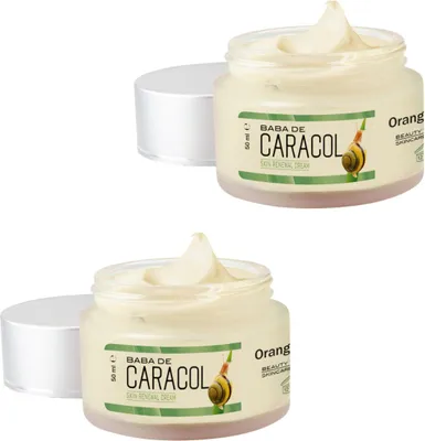 Produktbild von Orange Care – Baba De Caracol Creme – 2 x 50 ml