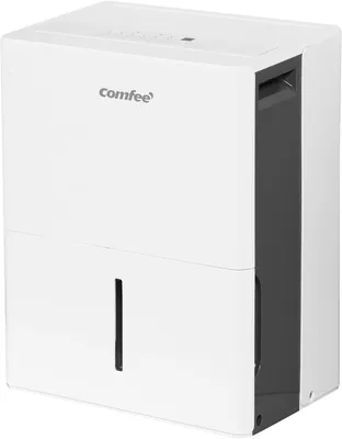 Image de Déshumidificateur d'une capacité de 30 litres par jour, idéal pour les pièces jusqu'à 73 m², avec un réservoir silencieux