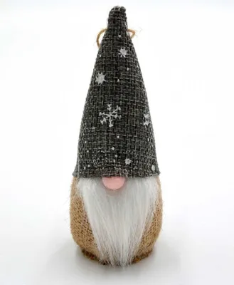 Produktbild von Weihnachtliche Hängedekoration – Grauer Wichtel 11 cm