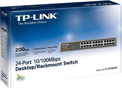 Obrázok produktu pre TP-Link TL-SF1024D, Nespravované, Fast Ethernet (10/100), Inštalácia do Racku