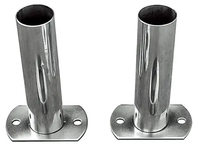 Produktbild von SET Leiterendstücke Edelstahl V2A für Leiterholm Ø 42 mm (2 Stück)