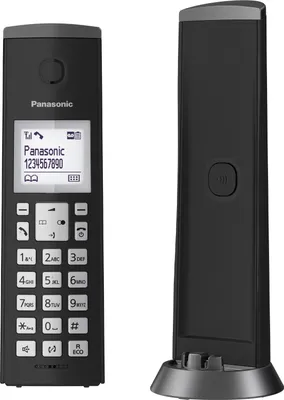Obrázok produktu pre Panasonic KX-TGK220 - Bezdrôtový telefón - záznamník s identifikáciou volajúceho - DECT\GAP - čierny
