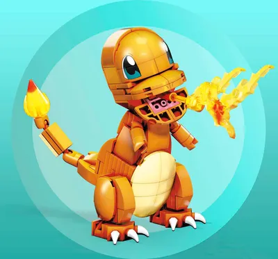Produktbild von Mega Construx Pokémon Medium Pokémon Glumanda