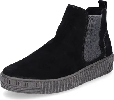 Produktbild von Gabor Damen Leder Chelsea Boot schwarz