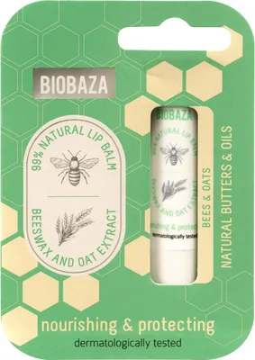 Produktbild von Bees & Oats Lippenbalsam 4,5 g – Pflegender Honig-Lippenbalsam