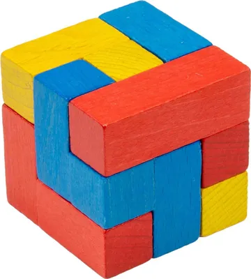 Produktbild von Ebert Spiel, Spiele:Puzzle cube bunt