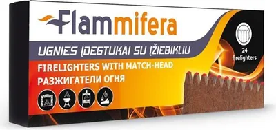Produktbild von 24 x Ofenanzünder Kaminanzünder Grillanzünder Kamin Ofen Anzünder Kohle