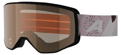 Produktbild von ALPINA VENET M - Hochwerte Skibrille mit optimaler Passform, ideal für Brillenträger, Anti-Fog, effektive Luftzirkulation, für Erwachsene, white-rose matt, M
